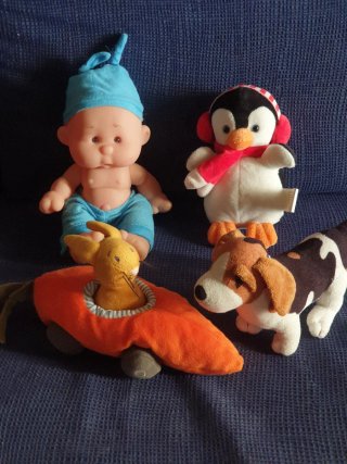 Lote de peluches 4