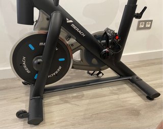 Bicicleta Estática Merach LED 136kg