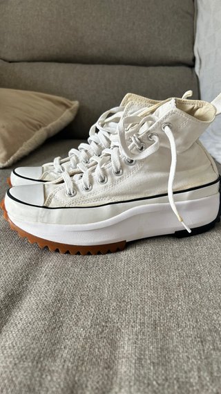 Converse Run Star Hike blancas talla 39