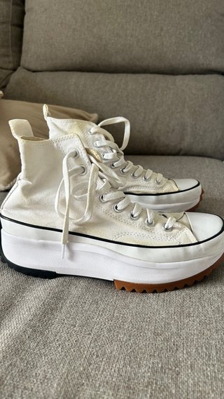 Converse Run Star Hike blancas talla 39