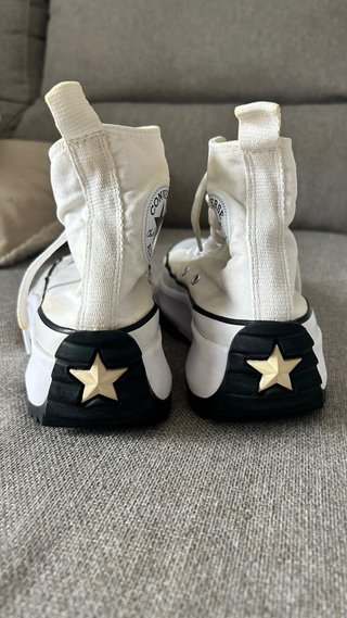 Converse Run Star Hike blancas talla 39