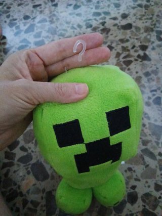 Peluche Creeper Minecraft