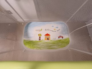 Parque bebé plegable