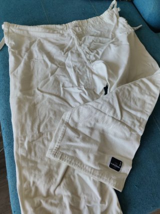 Traje Aikido Blanco Talla 180