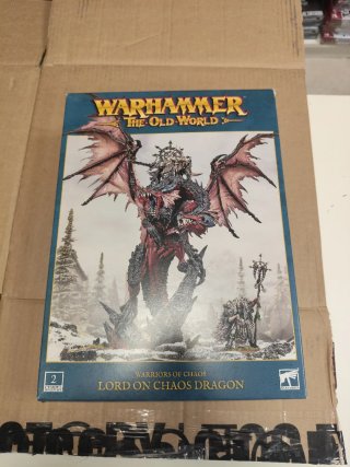 Warhammer Lord on Chaos Dragon