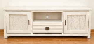 Mueble TV 2 puertas y cajón