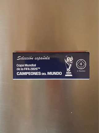 Moneda Plata Campeones del Mundo FIFA 2026