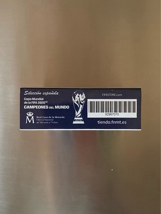 Moneda Plata Campeones del Mundo FIFA 2026