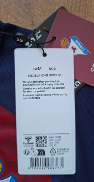 Camiseta SD Eibar #10 Aketxe 23/24 Hummel
