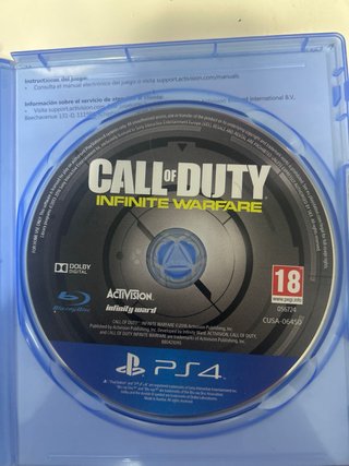 Uncharted 4 y CoD Infinite Warfare PS4