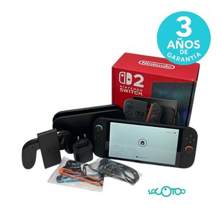 Nintendo Switch Negra 3 Años Garantía