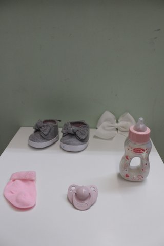 Cuna Madera Bebé + Muñeco