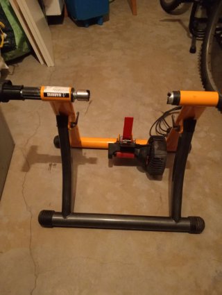 Rodillo Ciclismo RUN TEC Naranja