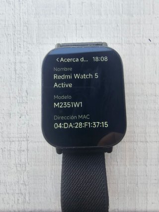 Xiaomi Redmi Watch 5 Active Negro
