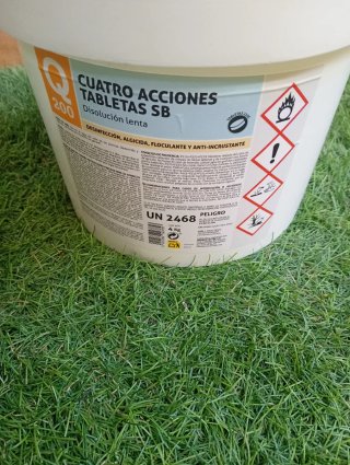 Bote Cloro Q200 4 Tabletas 250g