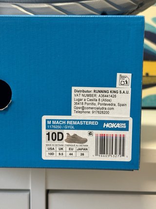 Zapatillas Hoka M Mach Remastered