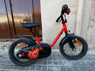 Bicicleta 14 Btwin 3-6 años