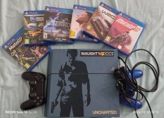 Consola PS4 Edición Especial Uncharted
