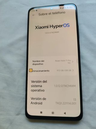 Xiaomi Redmi Note 11 Pro 5G Gris