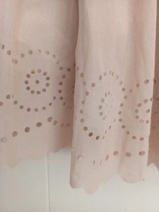 Vestido Fornatina palabra de honor nude Talla XS
