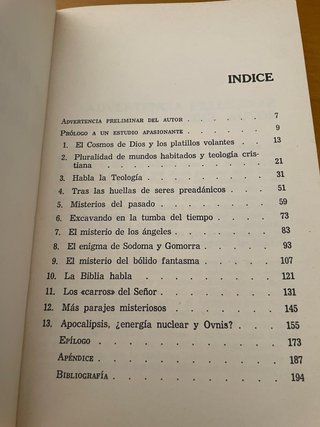 Los platillos volantes y la Biblia
