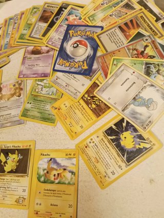 Lotto 70 Carte Pokémon Vintage Originali Wizard