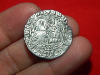 Lote 4 monedas medievales