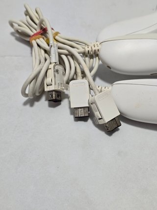 3 nunchuk blanco originales nintendo wii