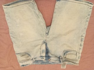 Pantalón vaquero corto hombre
