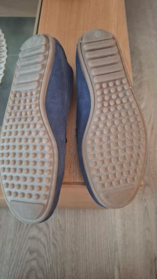 Mocasines ante niño Pismonas azul