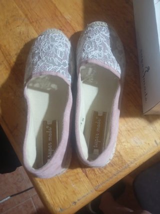 Zapatillas Super Mode Encaje Rosa Talla 38