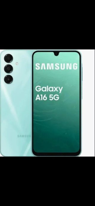 Samsung Galaxy A16 5G negro con funda y plantilla
