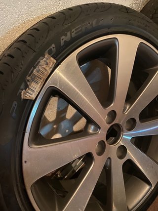 Rueda de repuesto con llanta de 17” Peugeot 207