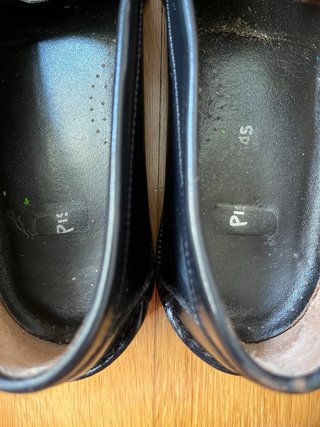 Mocasines niña azul marino
