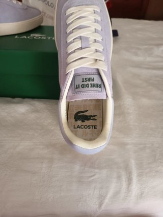 Zapatillas Lacoste Turquesa/ lila Talla 41