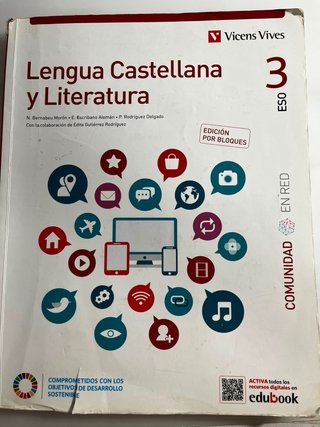 Libro lengua castellana edicion por bloques