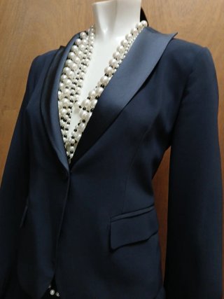Tailleur donna nero