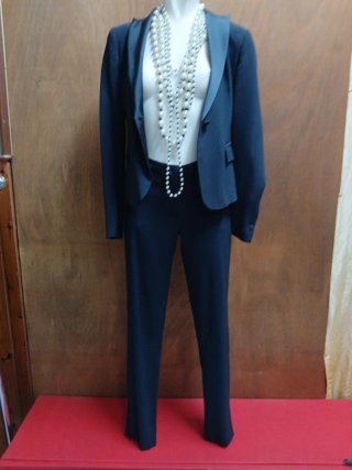 Tailleur donna nero