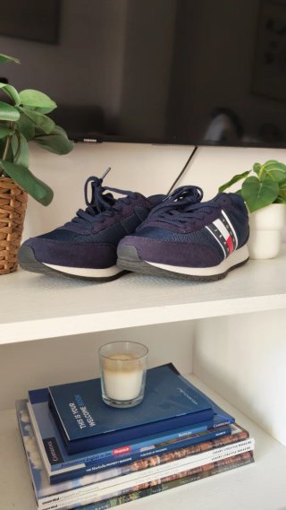 Zapatillas Tommy Jeans TJM Classic Runner Azul