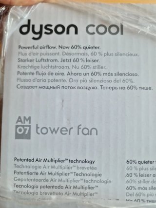 Ventilador Dyson Cool AM07 Blanco/Plata
