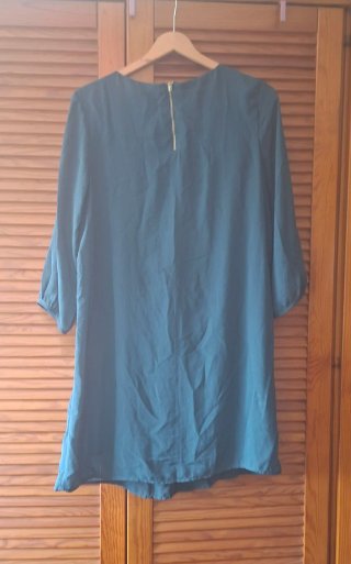 Vestido verde H&M talla 42