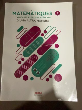 Llibe Matemàtiques CCSS 2 Batxillerat