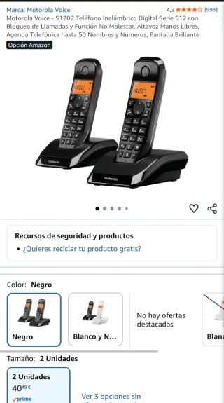 Teléfono Inalámbrico Motorola S1202 (Leer)