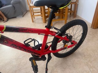 Bicicleta Infantil RockRider Roja
