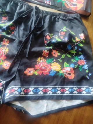 Conjunto Top y Shorts Estampado Floral