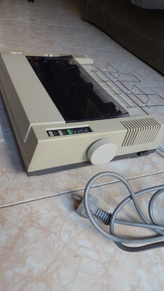 Impresora Matricial Panasonic KX-P1081 años 80 IBM