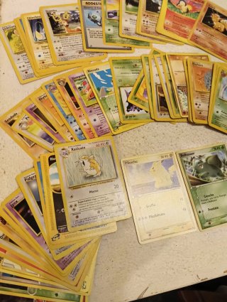 Lote 70 Cartas Pokémon Vintage Originales (Wizards