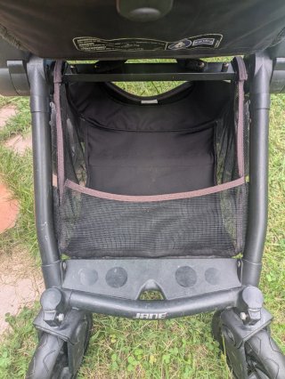 Silla de paseo Jane color naranja y gris