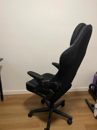 Silla Gamer WarBlade Negra y Gris