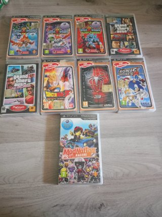 PSP Street Rossa + 9 Giochi